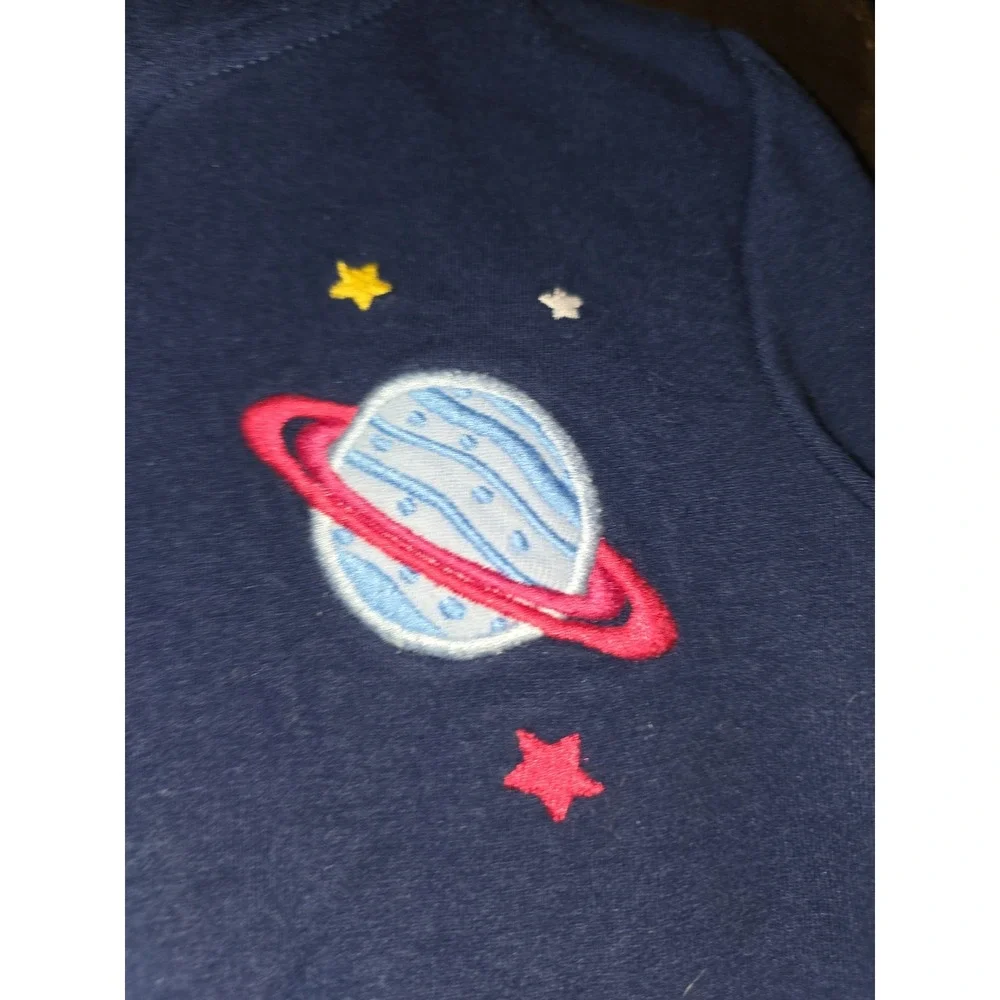 Gymboree comet club rocket planet navy sweatshirt size 5t